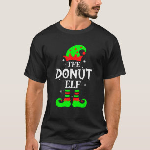 Funny Christmas The Donut Elf T-Shirt