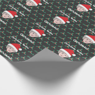 Funny Christmas Theresa May Wrapping Paper