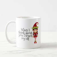 Funny Christmas Touch My Elf Holiday