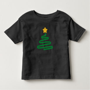 Funny Christmas Tree Toddler T-Shirt