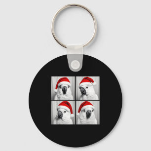 Funny Christmas Umbrella Atoo Santa Photo Booth Pa Key Ring