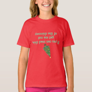Funny Christmas Upside Down Phrase T-Shirt