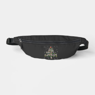Funny Christmas Whippet Dog Lovers Gift Essential  Bum Bags