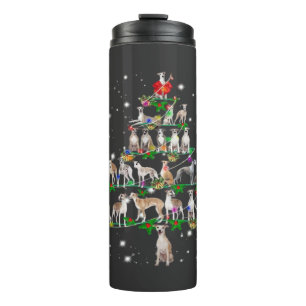 Funny Christmas Whippet Dog Lovers Gift Essential  Thermal Tumbler