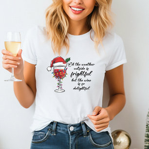 Funny Christmas Wine T-Shirt