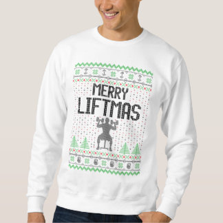 Funny Christmas Workout Sweatshirt