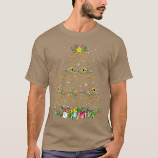 Funny Christmasrombone Player Xmasree Music Lover T-Shirt