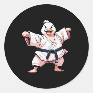Funny Chub Classic Round Sticker