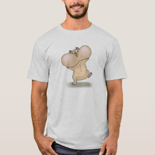 funny chubby cheeks hamster T-Shirt
