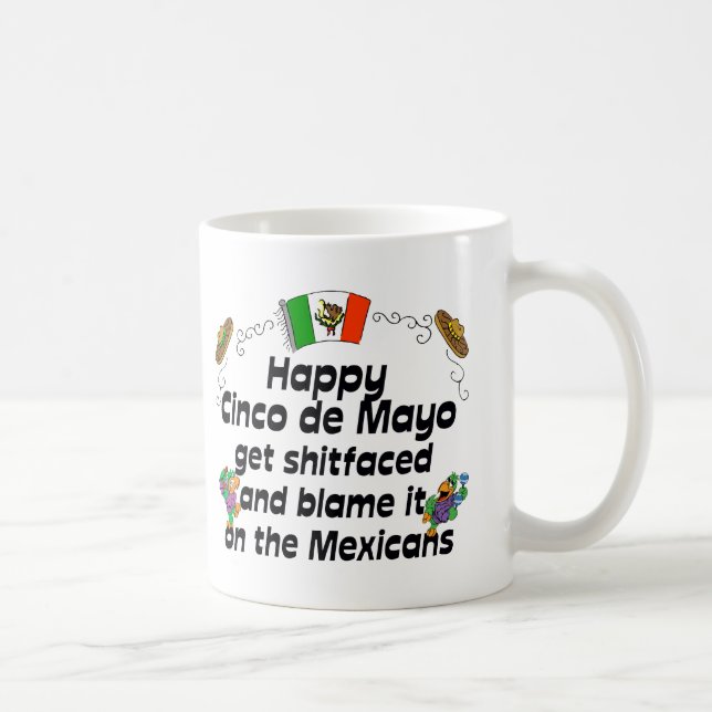 Funny Cinco de Mayo Coffee Mug (Right)