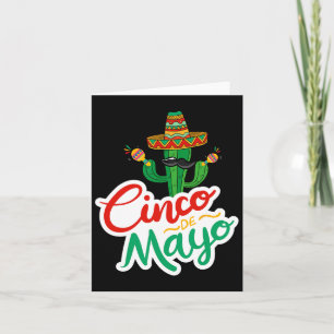 Funny Cinco De Mayo For Mexican Party 1 Card