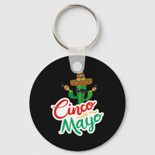 Funny Cinco De Mayo For Mexican Party 1  Key Ring