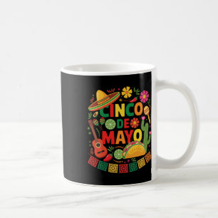 Funny Cinco De Mayo Mexican Sombrero Hat Men Women Coffee Mug