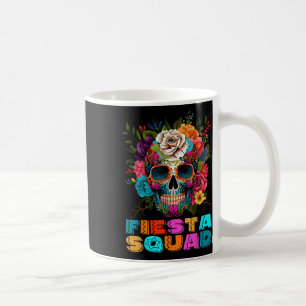 Funny Cinco De Mayo Shirts Fiesta Squad Mexican Sk Coffee Mug