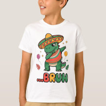 Funny Cinco de Mayo T-Rext Dabbing Fiesta 