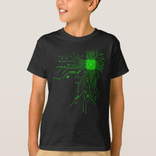 Funny Circuit Board Computer Electronics T-Shirt