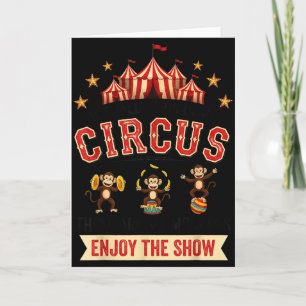 Funny Circus Actually This Is My Circus These Are  Card