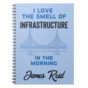 Funny Civil Engineering Bridge Engineer Notebook