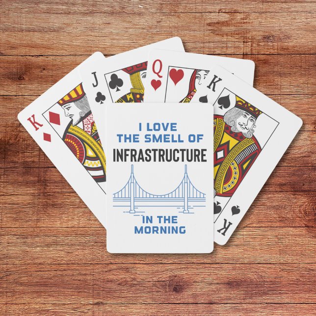 Funny Civil Engineering Bridge Engineer Playing Cards (Creator Uploaded)