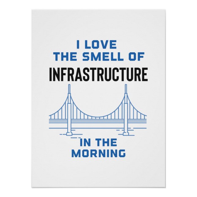 Funny Civil Engineering Graduation Poster (Front)