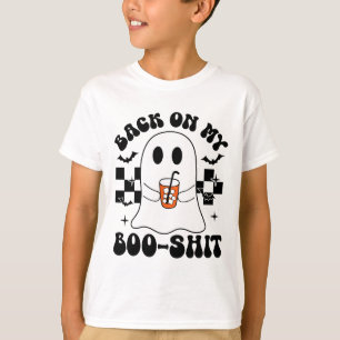 Funny Ck On My Boo- Cute Ghost Halloween Spooky Se T-Shirt