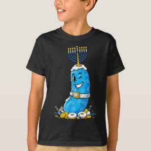 Funny Ckle Dreidel Menorah Hanukkah Kids Womens Me T-Shirt