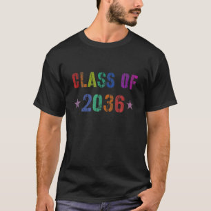 Funny CLASS Of 2036 Toddler Team Future Graduation T-Shirt