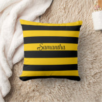 Funny Classic Bumble Bee Stripes Striped Pattern