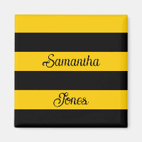 Funny Classic Bumble Bee Stripes Striped Pattern
