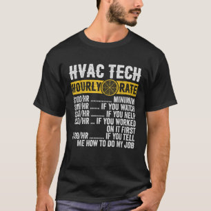Funny Classic Car Hourly Set for HVAC Technicians T-Shirt