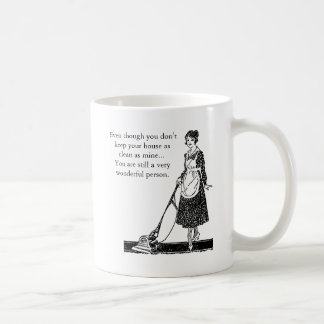 Funny Clean House - Customise Coffee Mug