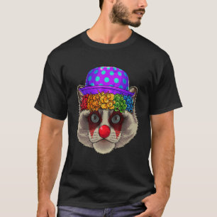 Funny Clown Ragdoll Circus Carnival Costume Cat Th T-Shirt