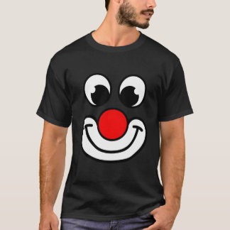 Funny Clown With Clown Nose I Clown Costume I Funn T-Shirt
