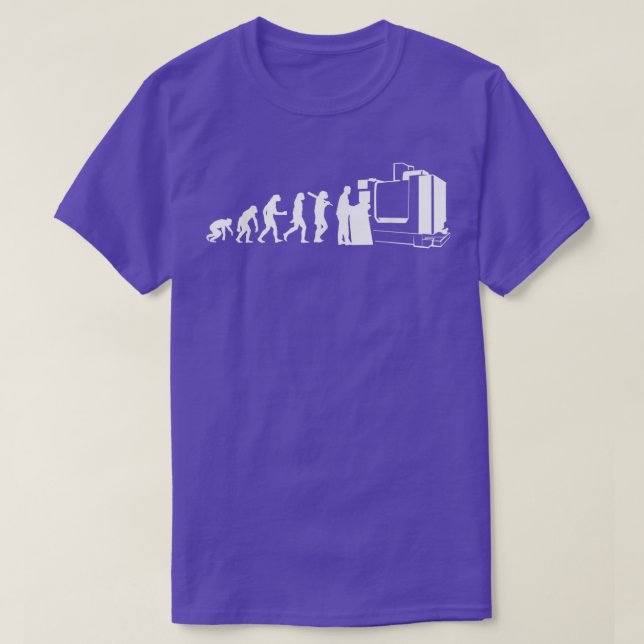 Funny CNC Operator Design For Men Dad CNC Machine  T-Shirt (Design Front)