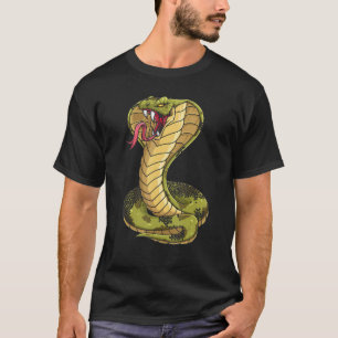 Funny Cobra Design For Men Women Kids King Snake C T-Shirt
