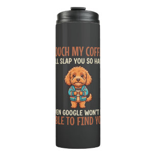 Funny Cockapoo Coffee Lover Thermal Tumbler