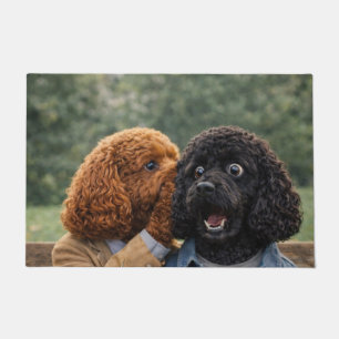 Funny Cockapoo Door Mat Dog Lover Welcome Mat