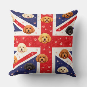 Funny Cockapoo Gift UK Cockapoo Cushion