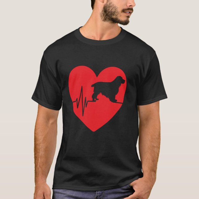 Funny cocker spaniel design dog owner cocker spani T-Shirt (Front)