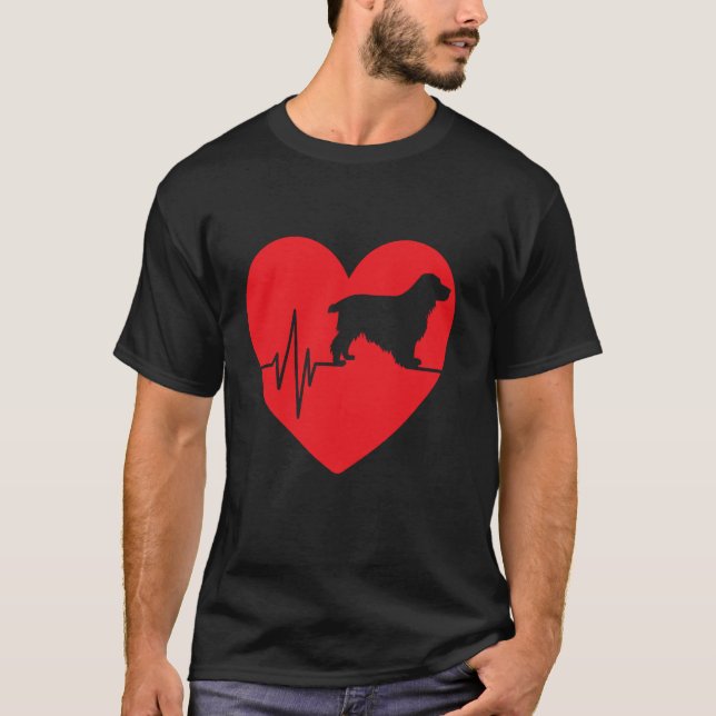 Funny cocker spaniel design dog owner cocker spani T-Shirt (Front)