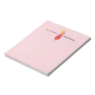 Funny Cocktail "from the desk/bar of" Notepad