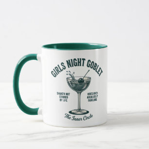 Funny Cocktail Lover Martini Party Gift Mug