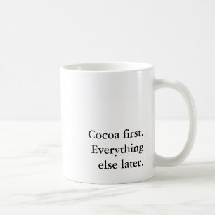 Funny Cocoa Lover Christmas Holiday Introvert Coffee Mug