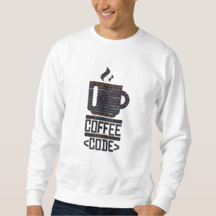 Funny Coding Coffee Programming Gift Sweatshirt