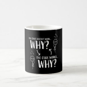Funny Coding Programmer Gift for Geek Coffee Mug