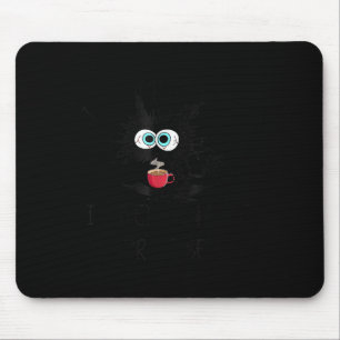 Funny coffee - i don't rise shine i caffeinate hop mouse pad