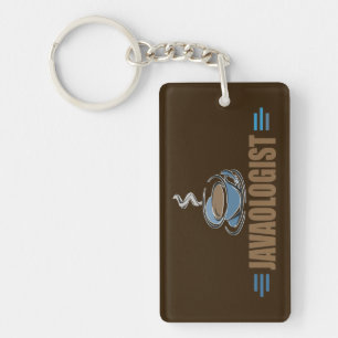 Funny Coffee Key Ring