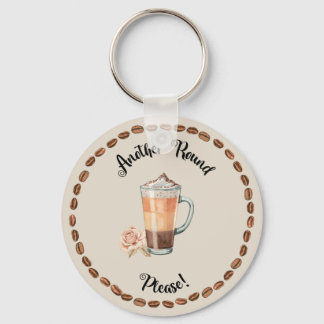 FUNNY COFFEE KEYCHAIN