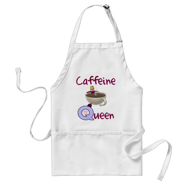 Funny Coffee Lover Apron (Front)