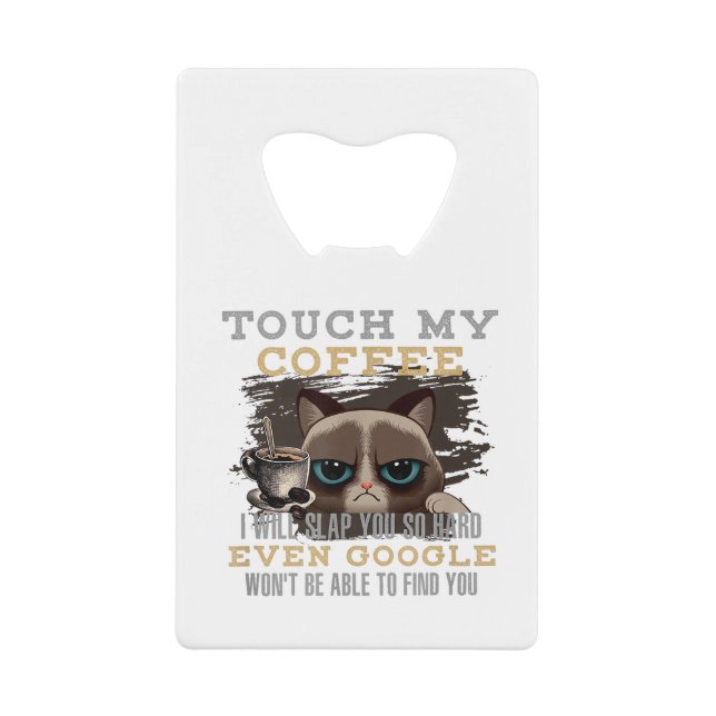 Funny Coffee Lover - Cat Humour (Front)